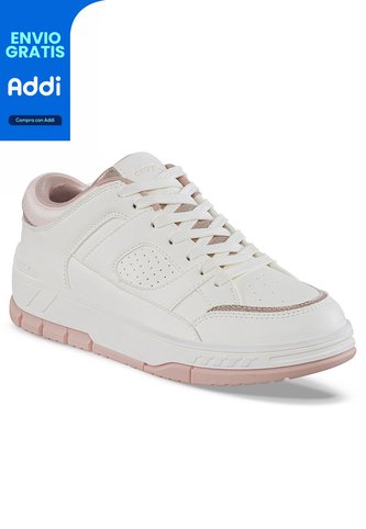 Tenis Casuales Yorzen Beige Croydon Para Mujer Croydon