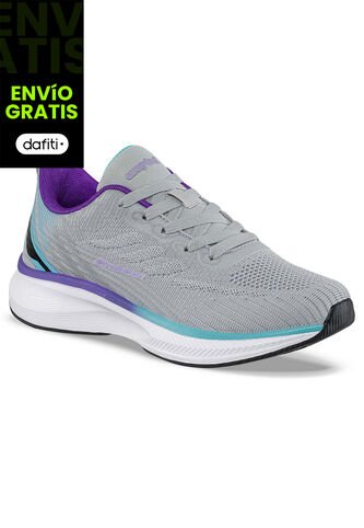 Tenis Running Gytel Gris Croydon Para Mujer Croydon