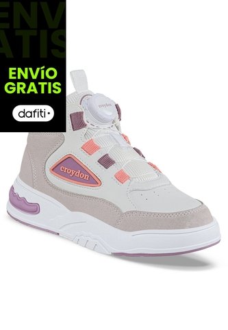 Tenis Urbanos Griw Blanco Croydon Para Niña Croydon