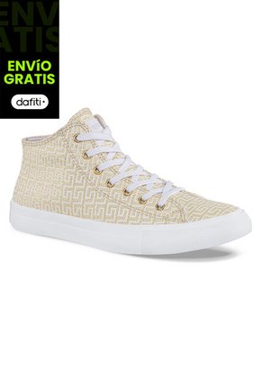 Botines Ania Alto Oro Para Mujer Croydon