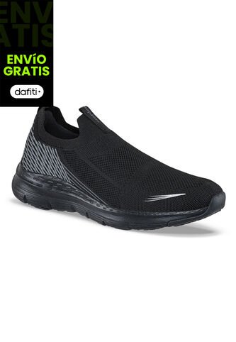 Tenis Running Aroxa Negro-Negro Para Hombre Croydon Croydon