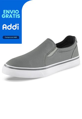 Tenis Casuales Way Gris Osc Croydon Para Hombre Croydon