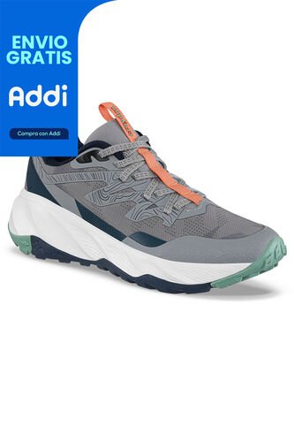 Tenis Trail Running Taralbo Gris Croydon Para Mujer Croydon