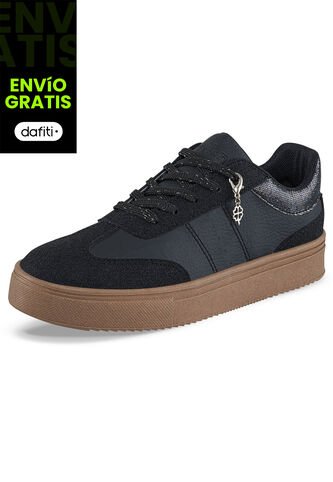Tenis Husnia Negro Croydon Para Mujer Croydon