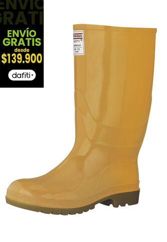 Botas Workman Safety W.P. Amarillo Para Hombre Croydon Croydon