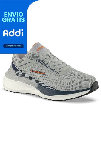 Tenis Running Forok Gris Croydon Para Hombre Croydon