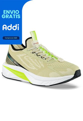 Tenis Running Rinsal Beige Croydon Para Hombre Croydon