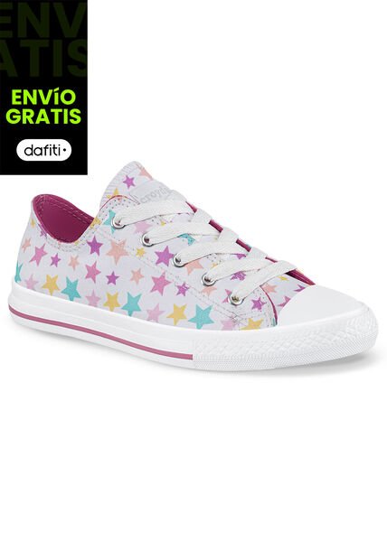 Tenis Lou Bajo Blanco Para Niño Croydon