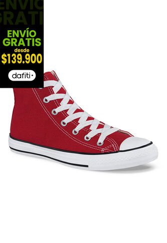 Tenis Discovery Alto Rojo Para Hombre Y Mujer Croydon Croydon