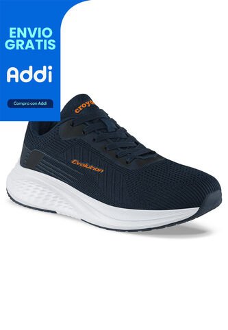 Tenis Running Azuk Azul Osc Croydon Para Hombre Croydon