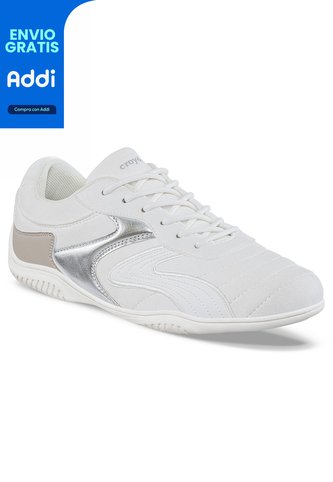 Tenis Urbanos Sevop Blanco Croydon Para Mujer Croydon