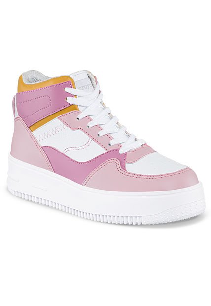 Botines Razi Alto Rosa Para Mujer Croydon