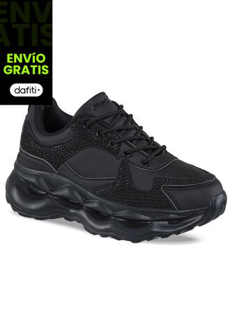 Tenis Quiver Negro Para Mujer Croydon Croydon