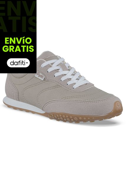 Tenis Urbanos Tersicore Beige Croydon Para Mujer
