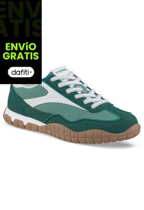 Tenis Urbanos Zilmo Verde Croydon Para Mujer