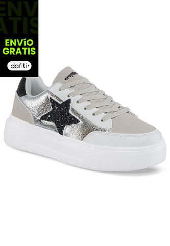 Zapatos Tidal Blanco-Plata Para Mujer Croydon Croydon