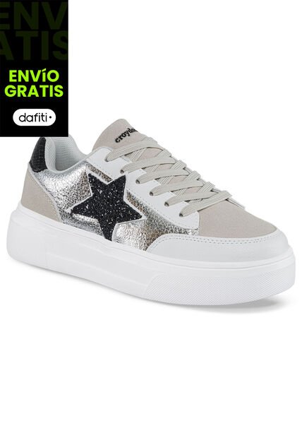 Zapatos Tidal Blanco-Plata Para Mujer Croydon