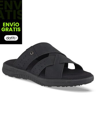 Sandalias Daniel Negro Para Hombre Croydon Croydon