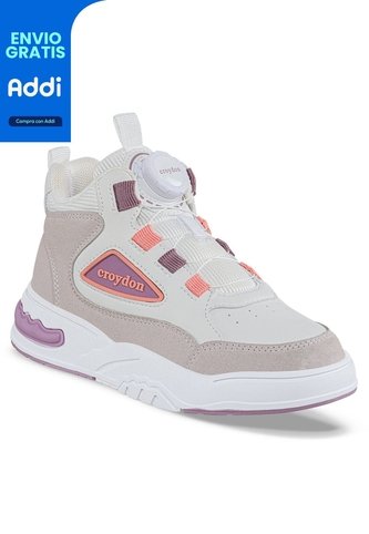 Tenis Urbanos Griw Blanco Croydon Para Niña Croydon