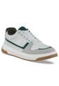 Tenis Urbanos Yorik Blanco-Verde Croydon Para Hombre de Croydon