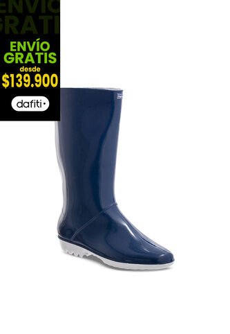 Botas Feminela Azul Para Mujer Croydon Croydon