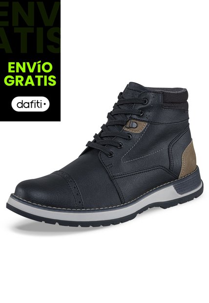 Botas Casuales Bittor Negro Croydon Para Hombre