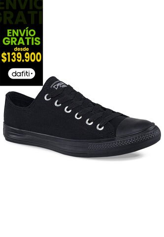 Tenis Discovery Bajo Negro Para Hombre Croydon Croydon