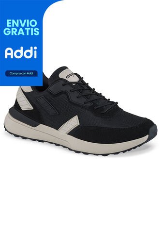 Tenis Urbanos Nexo Negro Croydon Para Hombre Croydon