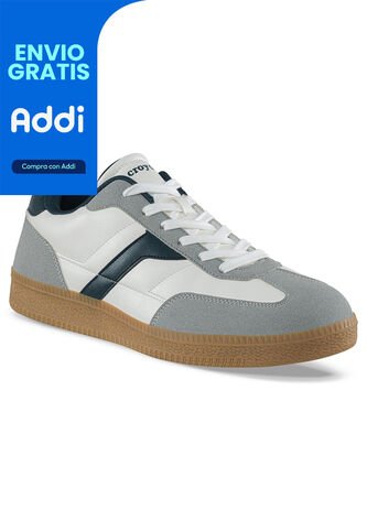 Tenis Casuales Ilor Azul Croydon Para Hombre Croydon
