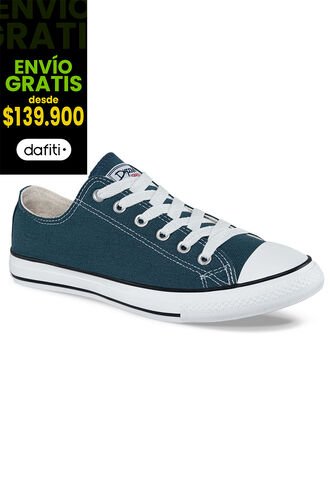 Tenis Discovery Bajo Azul Para Hombre Y Mujer Croydon Croydon