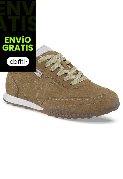 Tenis Urbanos Quiron Camel Croydon Para Mujer
