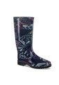 Botas Lluvia Tiffany Estampada Janne Negro Croydon Para Mujer de Croydon