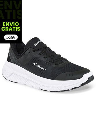 Tenis Running Sanol Negro Para Hombre Croydon Croydon