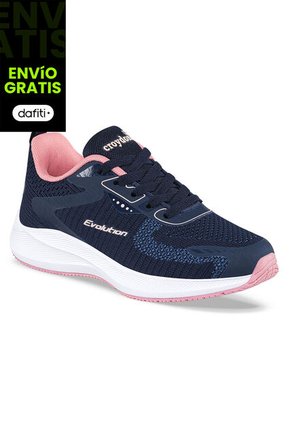 Tenis Running Siron Azul Osc Para Niña Croydon