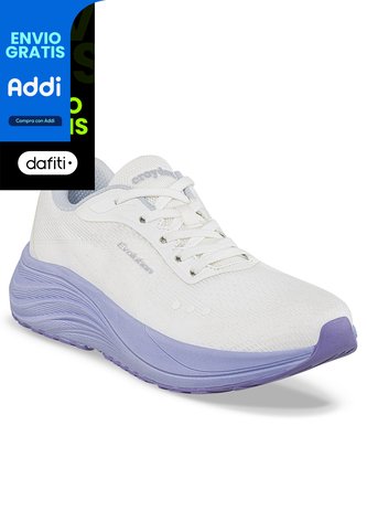 Tenis Running Wibo Blanco Croydon Para Mujer Croydon