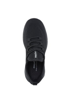 Tenis Para Caminar Regaf Negro-Negro Croydon Para Mujer
