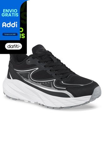 Tenis Trail Running Zorapi Negro Croydon Para Mujer Croydon