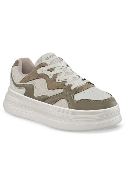 Tenis Casuales Bizof Beige Croydon Para Mujer
