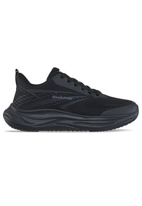 Tenis Running Linor Negro-Negro Croydon Para Mujer