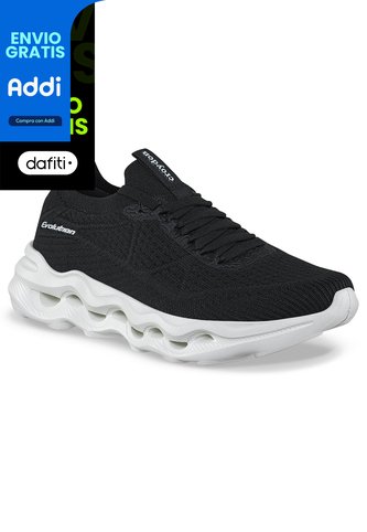 Tenis Para Caminar Dokox Negro Croydon Para Mujer Croydon