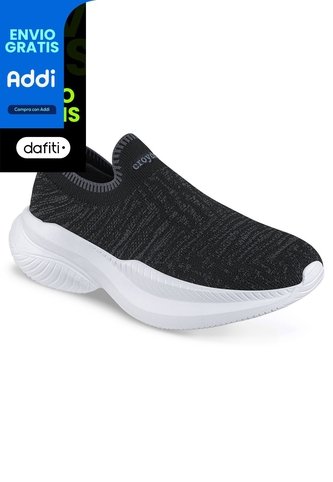 Tenis Para Caminar Tapif Negro Croydon Para Mujer Croydon