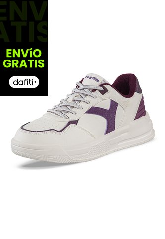 Tenis Casuales Cezor Beige-Mora Croydon Para Mujer Croydon