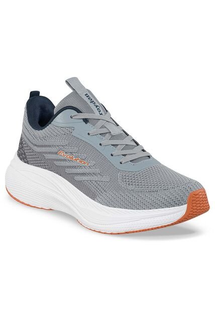 Tenis Running Yebar Gris Croydon Para Hombre