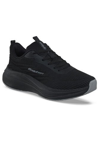 Tenis Running Yebar Negro-Negro Croydon Para Hombre Croydon