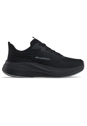 Tenis Running Yebar Negro-Negro Croydon Para Hombre