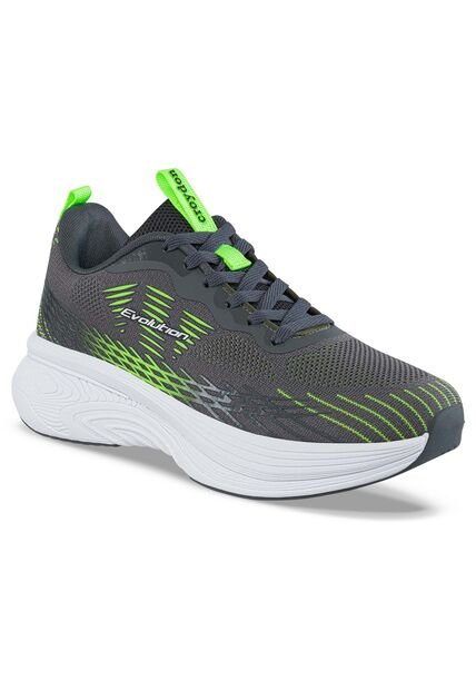 Tenis Running Trepof Gris Croydon Para Hombre