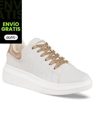 Tenis Urbanos Zayuri Marfil Para Mujer Croydon Croydon