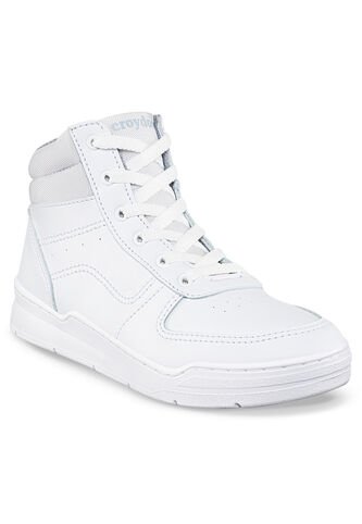 Tenis Colegio Roblo Bota Jr-2 Blanco Croydon Para Niño Y Niña Croydon