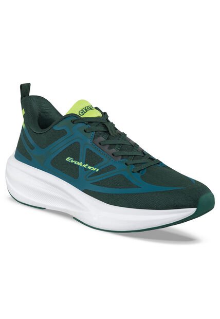 Tenis Running Qejoy Verde Croydon Para Hombre