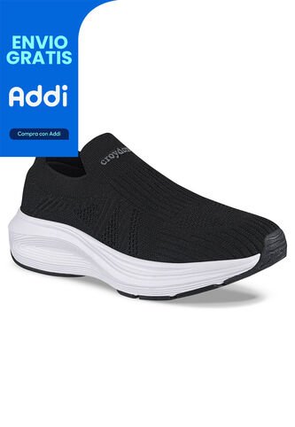 Tenis Para Caminar Wefer Negro Croydon Para Mujer Croydon